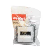Legrand Suno 2xRJ45 Cat.6 UTP csatlakozóaljzat, fehér, Legrand 721153