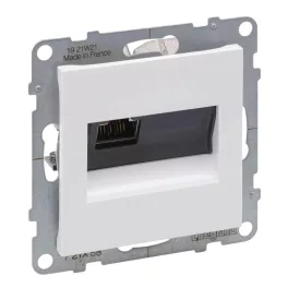   Legrand Suno RJ45 Cat.6A STP csatlakozóaljzat, fehér, Legrand 721158