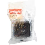 Legrand Suno 2P+F csatlakozóaljzat (rugós), biztonsági zsaluval, IP44, alumínium, Legrand 721323