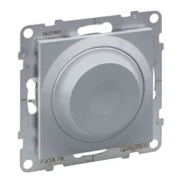   Legrand Suno forgatógombos fényerőszabályzó 300W, alumínium, Legrand 721379