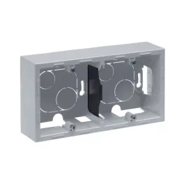   Legrand Suno kettes kiemelődoboz, alumínium, Legrand 721395