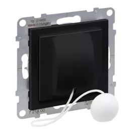   Legrand Suno húzózsinóros váltóérintkezős nyomó, fekete, Legrand 721400