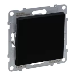   Legrand Suno váltókapcsoló 10AX, fekete (106), Legrand 721406
