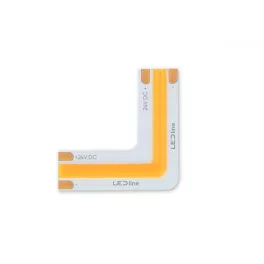   LEDline PRIME COB LED strip connector angular 6500K 8mm 2 PIN Type L 8W