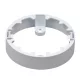 Downlight MOLLY Round frame for surface mounting 9W white LITE