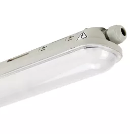   LINKER hermetic fixture 4000K 80W 12000lm IP65 150cm gray PRIME emergency module LAW 3h AT LL-201057-LAW3HAT LED line