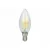 E14 LED-fényforrás, 4 W, filament, Meleg fehér WW 3000K 480lm, LL-202184 SpectrumLED