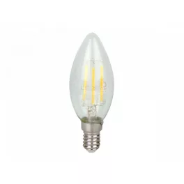   E14 LED-fényforrás, 4 W, filament, Természetes fehér NW 4000K 480lm, LL-202191 LED line