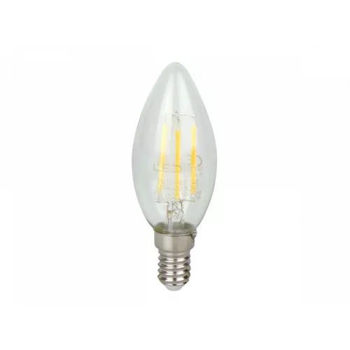 E14 LED-fényforrás, 4 W, filament, Természetes fehér NW 4000K 480lm, LL-202191 LED line