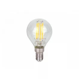   E14 LED-fényforrás, 4 W, filament, Természetes fehér NW 4000K lm, LL-202238 SpectrumLED