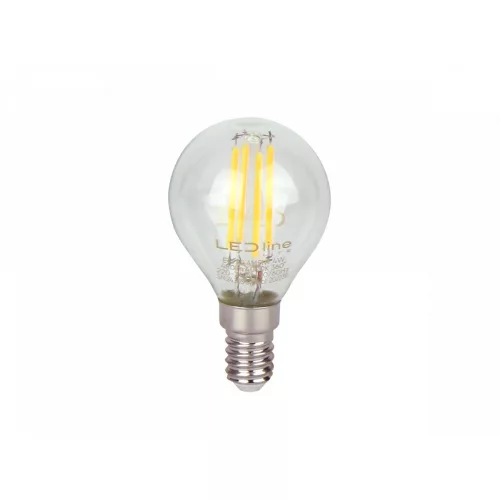 E14 LED-fényforrás, 4 W, filament, Természetes fehér NW 4000K lm, LL-202238 SpectrumLED