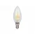 E14 LED-fényforrás, 5 W, filament, Meleg fehér WW 2700K 600lm, LL-202306 LED line