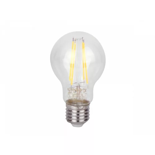E27 LED-fényforrás, 7 W, filament, szabályozható, Természetes fehér NW 4000K 840lm, LL-202337 LED line