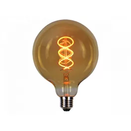   E27 LED-fényforrás, 4 W, filament, szabályozható, Meleg fehér, 5 év garancia WW 1800K 210lm, LL-202375 LED line