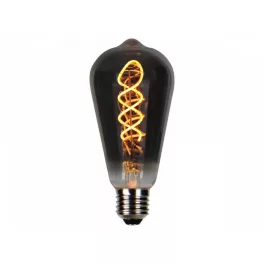   E27 LED-fényforrás, 4 W, filament, szabályozható, Meleg fehér, 5 év garancia WW 1800K 150lm, LL-202412 LED line