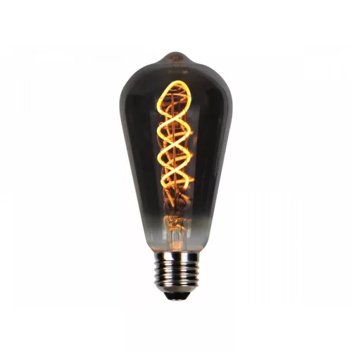E27 LED-fényforrás, 4 W, filament, szabályozható, Meleg fehér, 5 év garancia WW 1800K 150lm, LL-202412 LED line