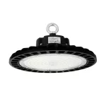 PHANTOM Csarnokvilágító, 120°, IP65, IK08, 150 W, szabályozható, Természetes fehér, fekete LL-203174 LED line