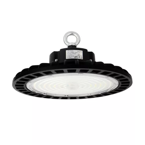 PHANTOM Csarnokvilágító, 120°, IP65, IK08, 150 W, szabályozható, Természetes fehér, fekete LL-203174 LED line