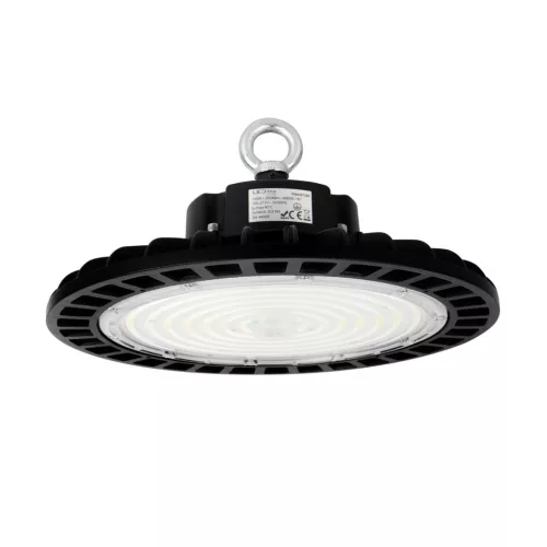 PHANTOM Csarnokvilágító, 120°, IP65, IK08, 150 W, szabályozható, Természetes fehér, fekete LL-203198 LED line