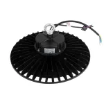 PHANTOM Csarnokvilágító, 120°, IP65, IK08, 200 W, szabályozható, Természetes fehér, fekete LL-203211 LED line