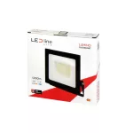 LUMINO LED-reflektor, 120°, IP65, 50 W, Természetes fehér, fekete LL-203310 SpectrumLED