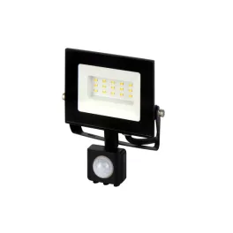   LUMINO mozgásérzékelős LED-reflektor, 120°, IP44, 10 W, Természetes fehér, fekete LL-203358 SpectrumLED