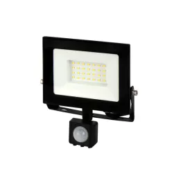  LUMINO mozgásérzékelős LED-reflektor, 120°, IP44, 30 W, Természetes fehér, fekete LL-203372 LED line