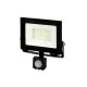 LUMINO mozgásérzékelős LED-reflektor, 120°, IP44, 30 W, Természetes fehér, fekete LL-203372 LED line
