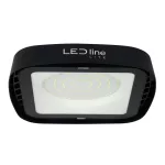 ECOBEAM Csarnokvilágító, 120°, IP65, IK05, 150 W, Természetes fehér, fekete LL-203402 LED line