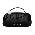 ECOBEAM Csarnokvilágító, 120°, IP65, IK05, 150 W, Természetes fehér, fekete LL-203402 LED line