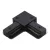 Connector for 1-phase track light rail angular (black) LL-2034615 LED line
