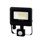 PHOTON mozgásérzékelős LED-reflektor, 120°, IP65, 20 W, Természetes fehér, fekete LL-203488 LED line