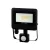 PHOTON mozgásérzékelős LED-reflektor, 120°, IP65, 20 W, Természetes fehér, fekete LL-203488 LED line