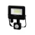 PHOTON mozgásérzékelős LED-reflektor, 120°, IP65, 10 W, Természetes fehér, fekete LL-203501 LED line