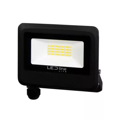 PHOTON LED-reflektor, 120°, IP65, 20 W, Természetes fehér, fekete LL-203518 SpectrumLED