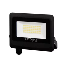   PHOTON LED-reflektor, 120°, IP65, 30 W, Természetes fehér, fekete LL-203525 LED line