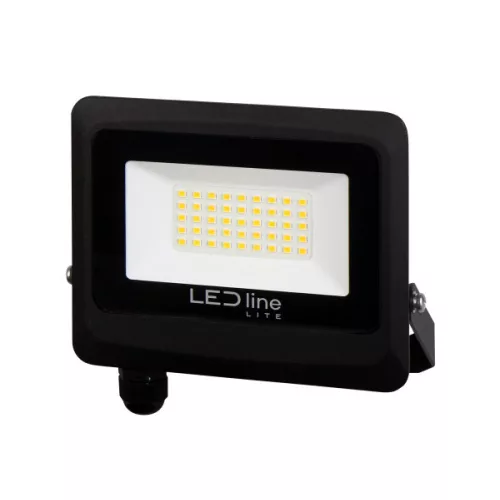PHOTON LED-reflektor, 120°, IP65, 30 W, Természetes fehér, fekete LL-203525 LED line