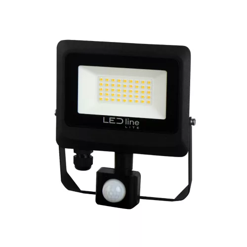 LEDline LITE Floodlight PHOTON Reflektor 30W 4000K 3000lm mozgásérzékelővel IP65 LL-203532 LL-203532 LED line