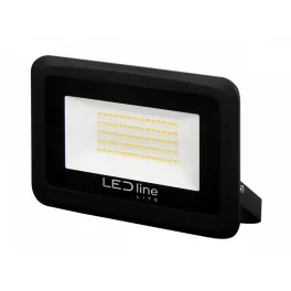   PHOTON LED-reflektor, 120°, IP65, 50 W, Természetes fehér, fekete LL-203549 LED line