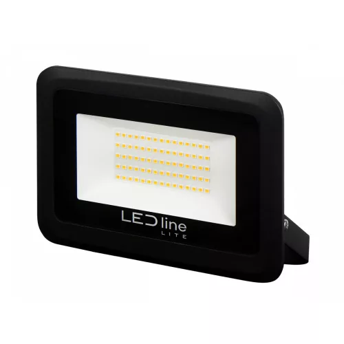 PHOTON LED-reflektor, 120°, IP65, 50 W, Természetes fehér, fekete LL-203549 LED line