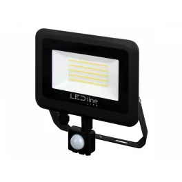   [OUTLET]  PHOTON mozgásérzékelős LED-reflektor, 120°, IP65, 50 W, Természetes fehér, fekete LL-203556 SpectrumLED