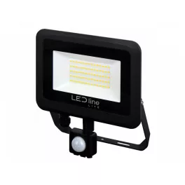   [OUTLET]  PHOTON mozgásérzékelős LED-reflektor, 120°, IP65, 50 W, Természetes fehér, fekete LL-203556 SpectrumLED
