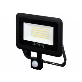   [OUTLET]  PHOTON mozgásérzékelős LED-reflektor, 120°, IP65, 50 W, Természetes fehér, fekete LL-203556 SpectrumLED