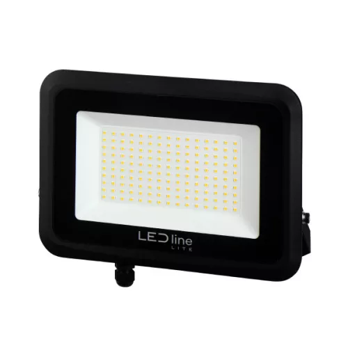 PHOTON LED-reflektor, 120°, IP65, 100 W, Természetes fehér, fekete LL-203563 LED line