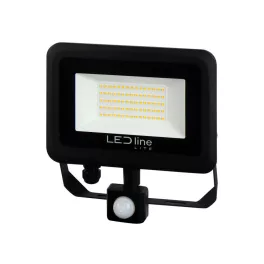  PHOTON mozgásérzékelős LED-reflektor, 120°, IP65, 100 W, Természetes fehér, fekete LL-203747 SpectrumLED