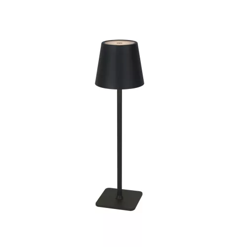 LEDline Asztali lámpa TAZA 3,5W 400lm CCT IP54 fekete 2x2000mAh LL-203853 LED line