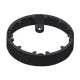 Downlight MOLLY Round Frame for Surface Mount 12W Black LITE