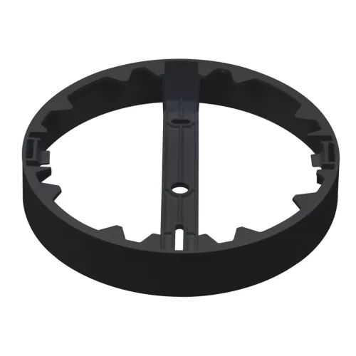 Downlight MOLLY Round frame for surface mounting 18W black LITE