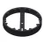 Downlight MOLLY Round frame for surface mounting 18W black LITE