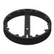 Downlight MOLLY Round frame for surface mounting 18W black LITE